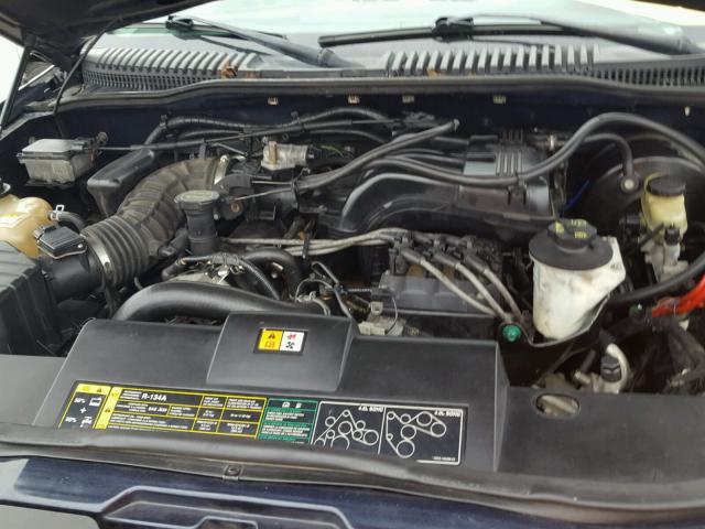 1FMZU62K73ZA28614 - 2003 FORD EXPLORER X BLUE photo 7