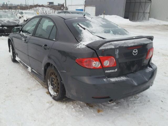 1YVFP84C745N51957 - 2004 MAZDA 6 I CHARCOAL photo 3