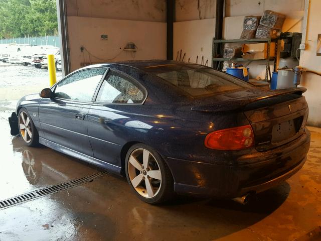 6G2VX12U55L468987 - 2005 PONTIAC GTO BLUE photo 3