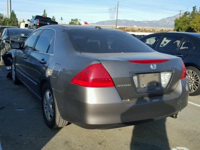 1HGCM56846A165047 - 2006 HONDA ACCORD EX CHARCOAL photo 3