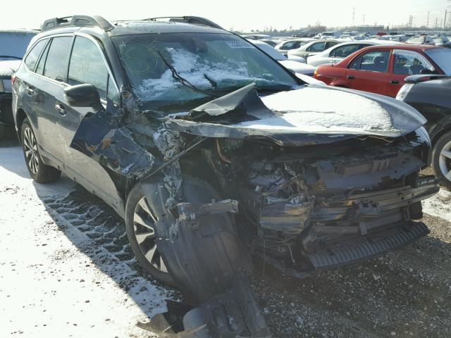 4S4BSANC0H3227836 - 2017 SUBARU OUTBACK 2. BLACK photo 1