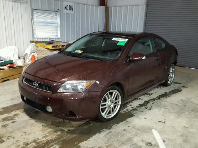 JTKDE177050021006 - 2005 TOYOTA SCION TC 栗色 照片 2