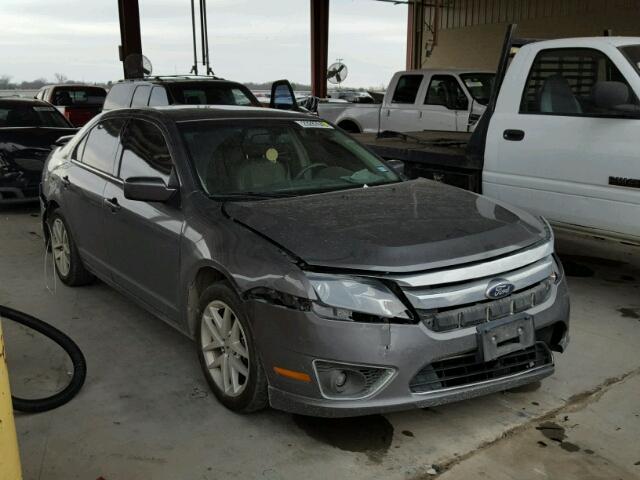 3FAHP0JG6AR402736 - 2010 FORD FUSION SEL GRAY photo 1