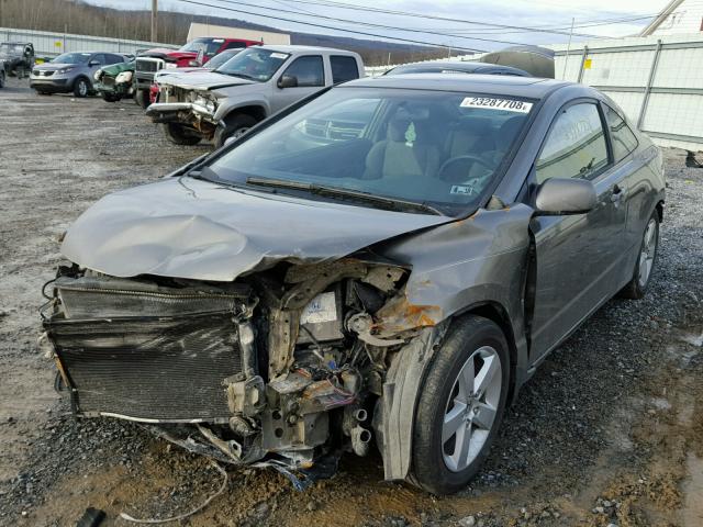 2HGFG128X6H531436 - 2006 HONDA CIVIC EX GRAY photo 2