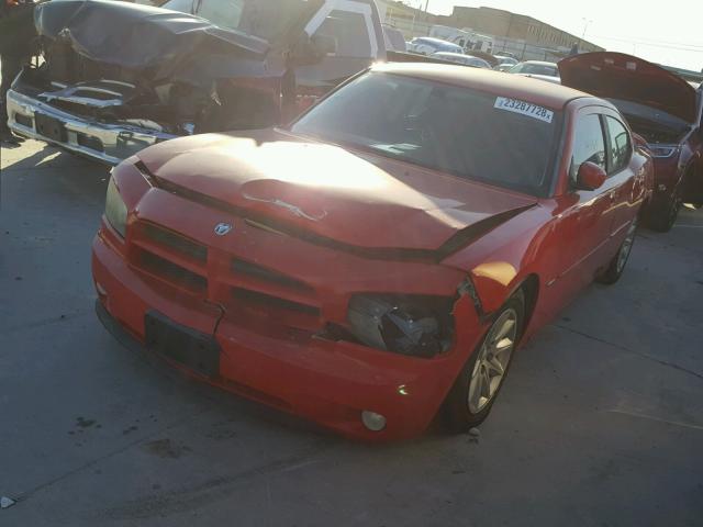 2B3LA53H68H120662 - 2008 DODGE CHARGER R/ RED photo 2