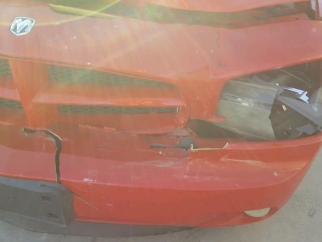 2B3LA53H68H120662 - 2008 DODGE CHARGER R/ RED photo 9