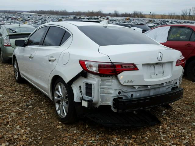 19UDE2F76GA013845 - 2016 ACURA ILX PREMIU WHITE photo 3