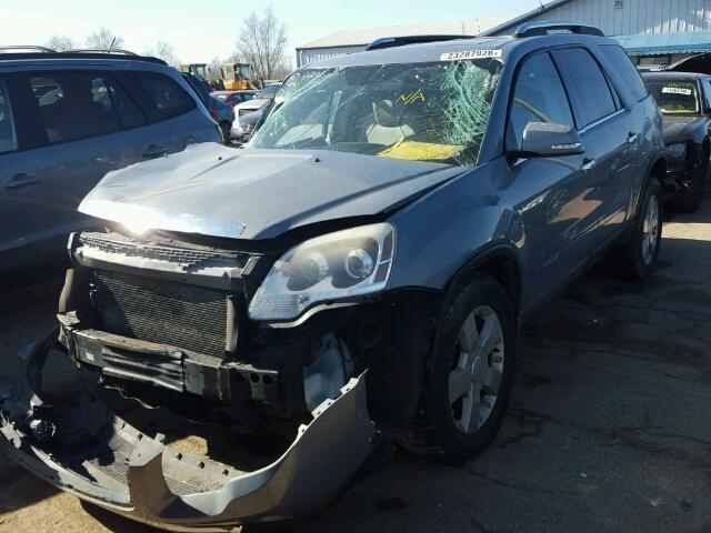 1GKEV33737J100281 - 2007 GMC ACADIA SLT ლურჯი ფოტო 2