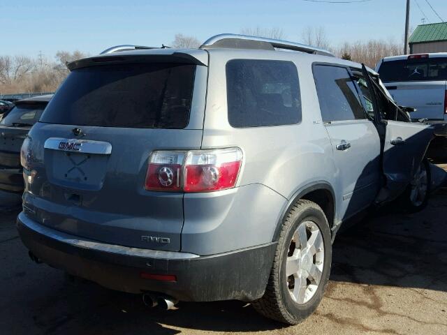 1GKEV33737J100281 - 2007 GMC ACADIA SLT ლურჯი ფოტო 4