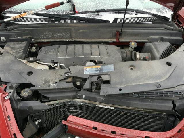 1GKKVRED3CJ189708 - 2012 GMC ACADIA SLT მუქწითელი ფოტო 7