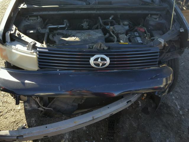 JTLKT334X40154077 - 2004 TOYOTA SCION XB BLUE photo 7