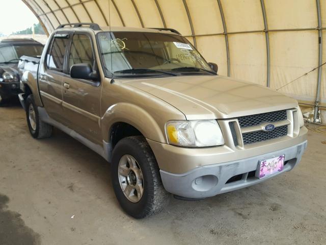 1FMZU67E81UC39060 - 2001 FORD EXPLORER S GOLD photo 1