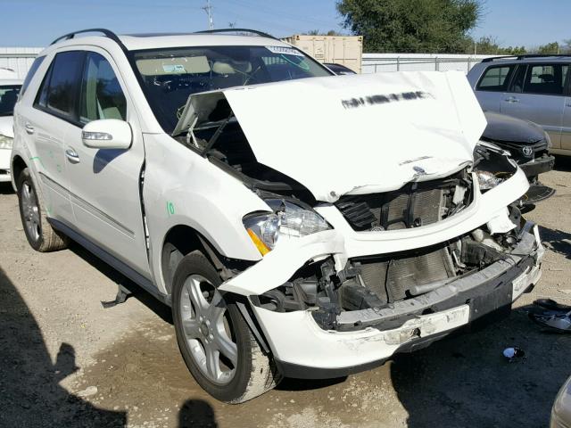 4JGBB86E18A357533 - 2008 MERCEDES-BENZ ML 350 WHITE photo 1