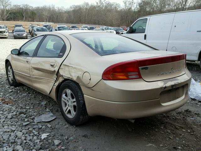 2B3HD56J4XH738332 - 1999 DODGE INTREPID E GOLD photo 3