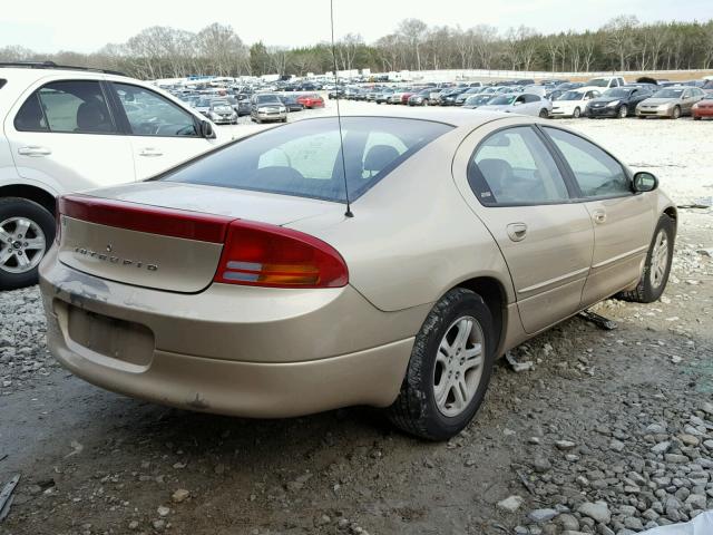 2B3HD56J4XH738332 - 1999 DODGE INTREPID E GOLD photo 4