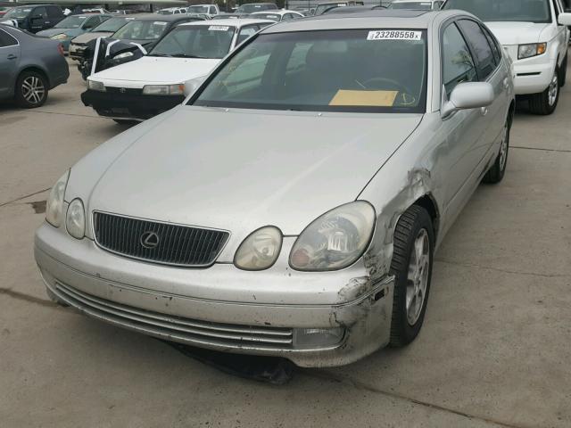 JT1BD68S5Y0101454 - 2000 LEXUS GS 300 SILVER photo 2