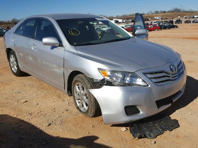 4T4BF3EKXBR174609 - 2011 TOYOTA CAMRY BASE SILVER photo 1