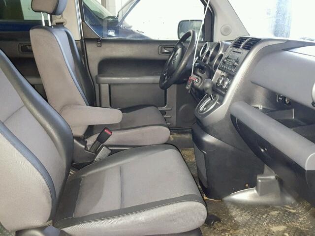 5J6YH28513L001405 - 2003 HONDA ELEMENT EX GRAY photo 5