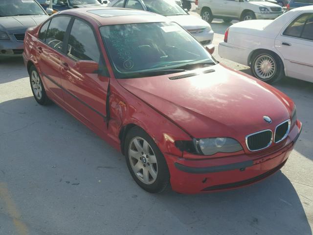 WBAEV33422KL67204 - 2002 BMW 325 I RED photo 1