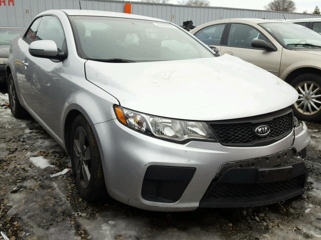 KNAFU6A2XC5506490 - 2012 KIA FORTE EX SILVER photo 1