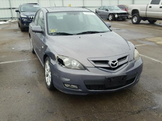 JM1BK343581870633 - 2008 MAZDA 3 HATCHBAC GRAY photo 1