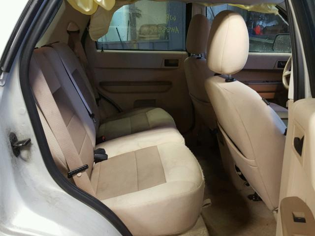 1FMCU93188KA18252 - 2008 FORD ESCAPE XLT BEIGE photo 6