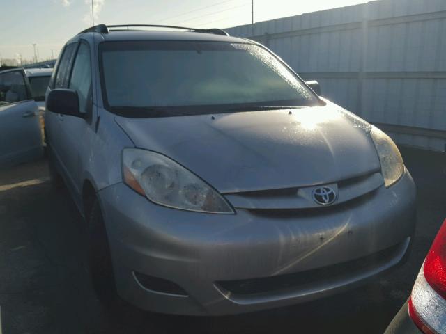 5TDZK23C47S016695 - 2007 TOYOTA SIENNA CE SILVER photo 1