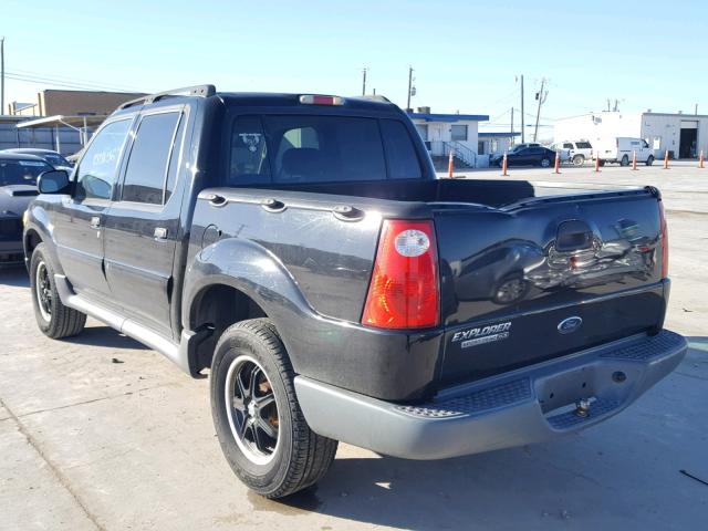 1FMZU67KX4UB03684 - 2004 FORD EXPLORER S BLACK photo 3
