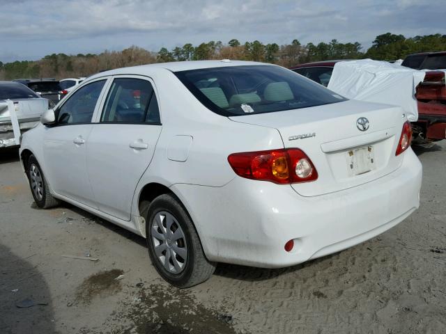 2T1BU4EE6AC531932 - 2010 TOYOTA COROLLA BA WHITE photo 3