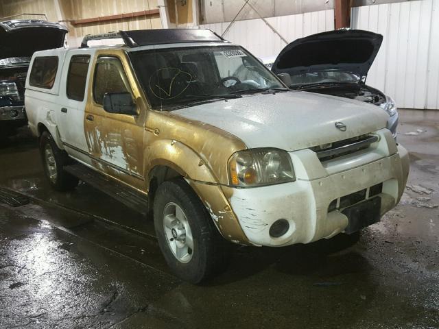 1N6MD27Y12C380896 - 2002 NISSAN FRONTIER C WHITE photo 1