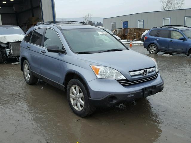 5J6RE48549L053855 - 2009 HONDA CR-V EX BLUE photo 1