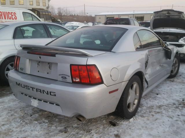 1FAFP42X2YF235182 - 2000 FORD MUSTANG GT GRAY photo 4