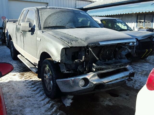 1FTPX14536NA90746 - 2006 FORD F150 GREEN photo 1