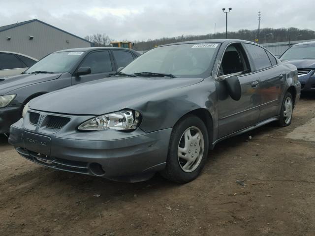 1G2NE52F73C157649 - 2003 PONTIAC GRAND AM S GRAY photo 2