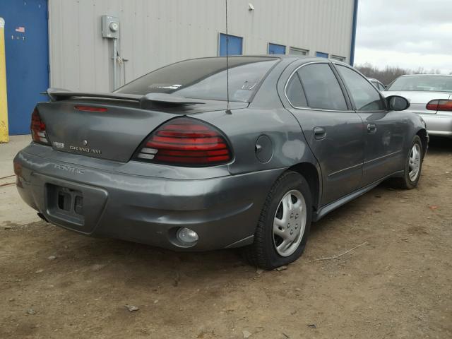 1G2NE52F73C157649 - 2003 PONTIAC GRAND AM S GRAY photo 4