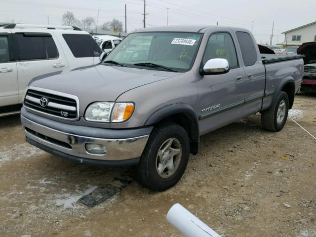 5TBBT44111S191722 - 2001 TOYOTA TUNDRA ACC SILVER photo 2