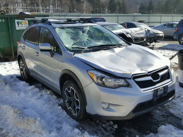 JF2GPADC4F8267884 - 2015 SUBARU XV CROSSTR SILVER photo 1