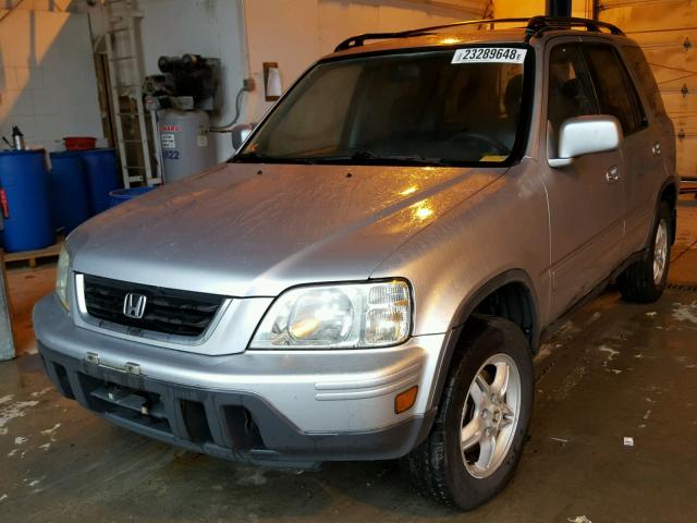 JHLRD18761C006956 - 2001 HONDA CR-V SE SILVER photo 2