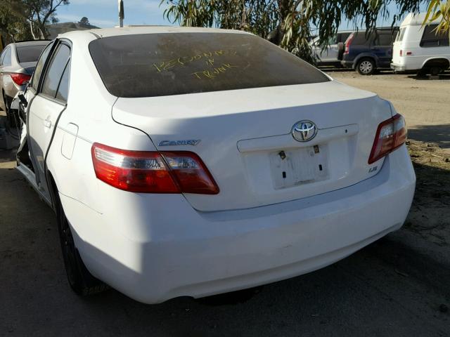 JTNBE46K873052507 - 2007 TOYOTA CAMRY NEW WHITE photo 3