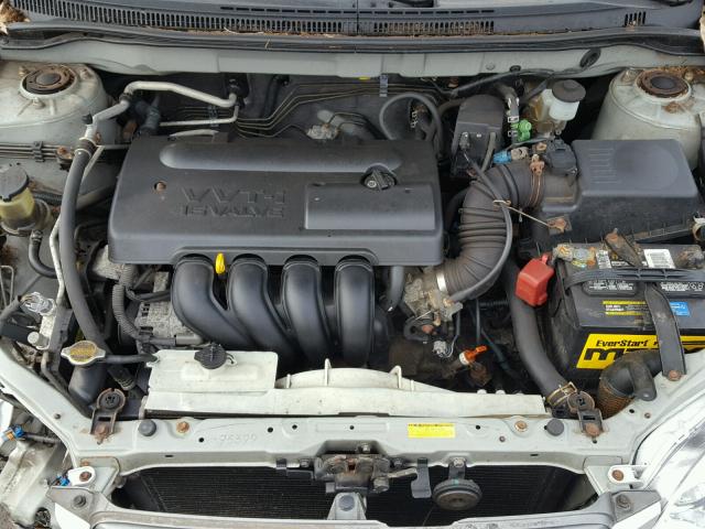 2T1BR38E13C093038 - 2003 TOYOTA COROLLA CE SILVER photo 7