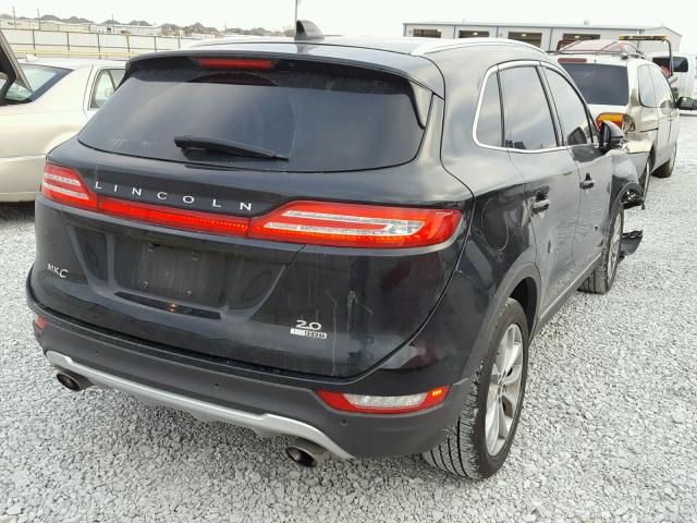 5LMCJ1A99FUJ13775 - 2015 LINCOLN MKC BLACK photo 4