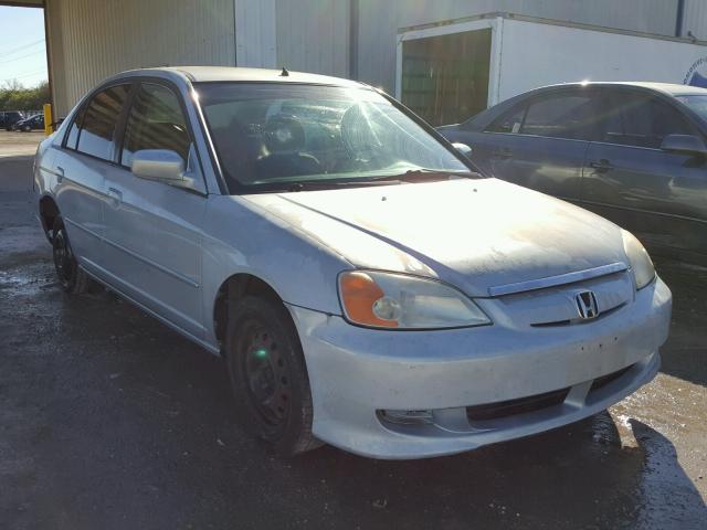 JHMES966X3S002345 - 2003 HONDA CIVIC HYBR BLUE photo 1