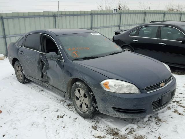 2G1WT57N691220124 - 2009 CHEVROLET IMPALA 1LT BLUE photo 1