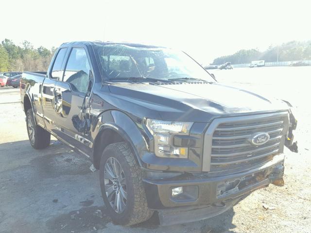 1FTFX1EG6HFA54865 - 2017 FORD F150 SUPER BLACK photo 1