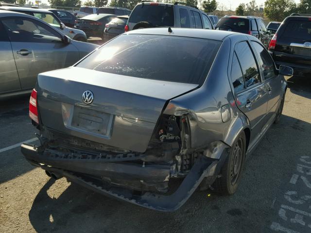 3VWRP69M63M175556 - 2003 VOLKSWAGEN JETTA GL T GRAY photo 4