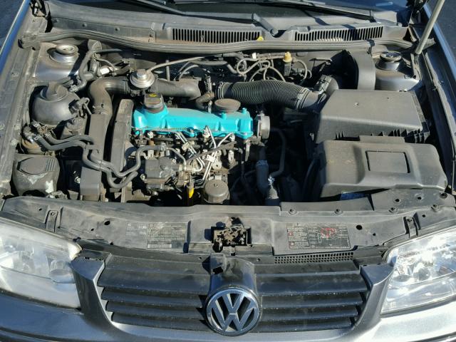 3VWRP69M63M175556 - 2003 VOLKSWAGEN JETTA GL T GRAY photo 7