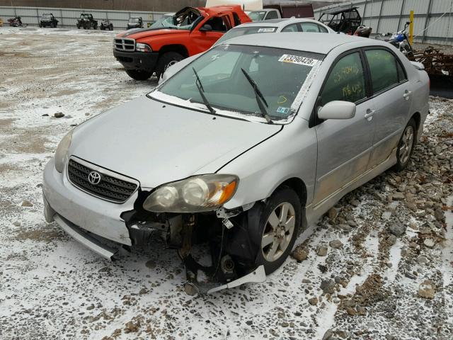 2T1BR32E96C604797 - 2006 TOYOTA COROLLA CE SILVER photo 2