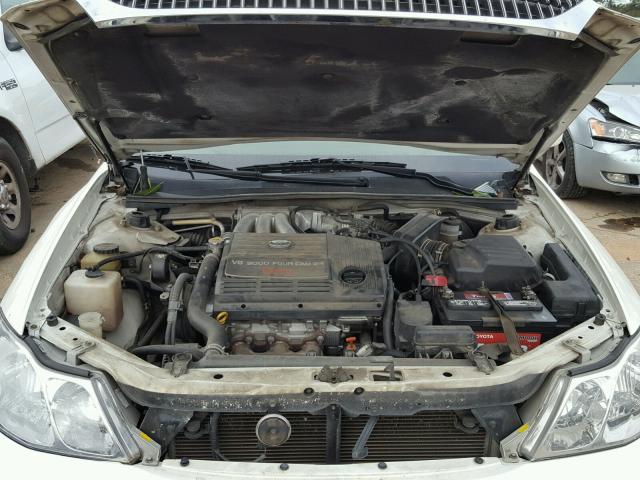 4T1BF28B21U134314 - 2001 TOYOTA AVALON XL WHITE photo 7