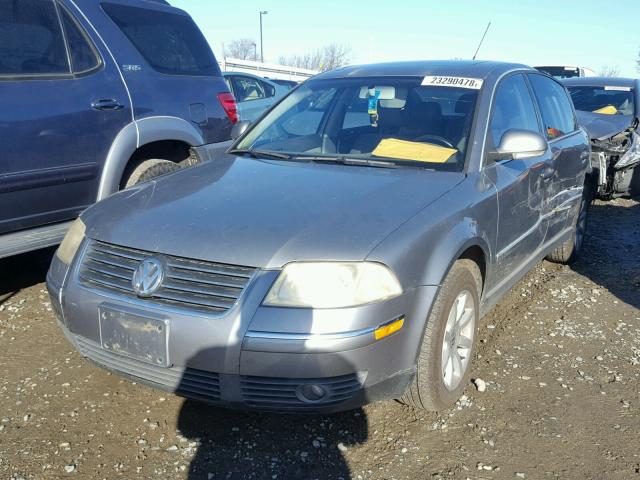 WVWPD63B64P202096 - 2004 VOLKSWAGEN PASSAT GLS GRAY photo 2