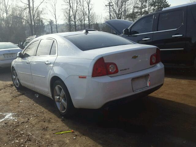 1G1ZD5E04CF364885 - 2012 CHEVROLET MALIBU 2LT WHITE photo 3